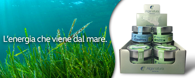 Alga Spirulina bio: l' energia che viene dal mare!