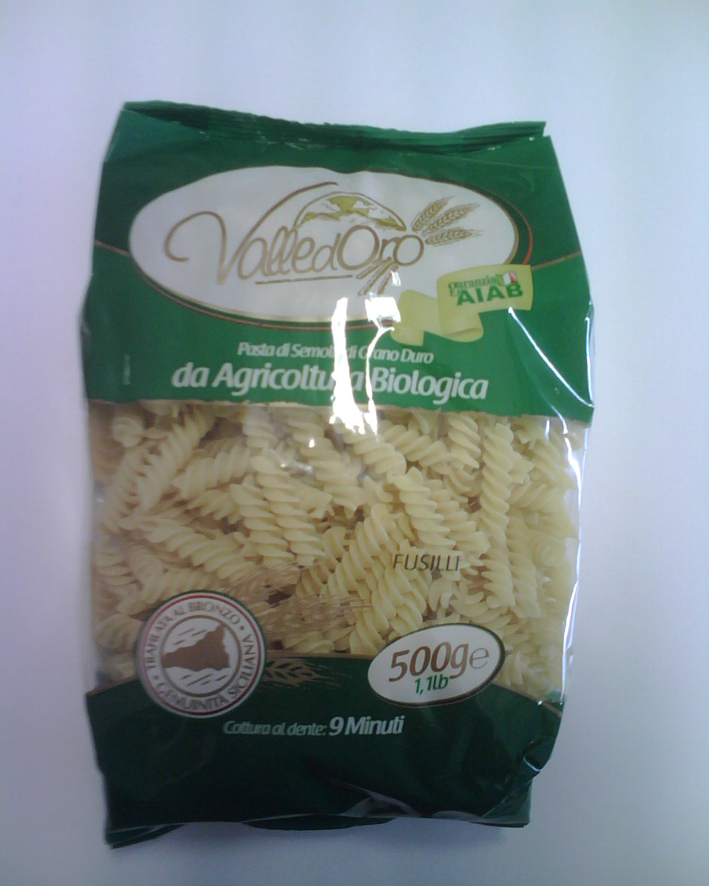 La pasta biologica  siciliana VALLEDORO è distribuita da I FRUTTIDEL SOLE