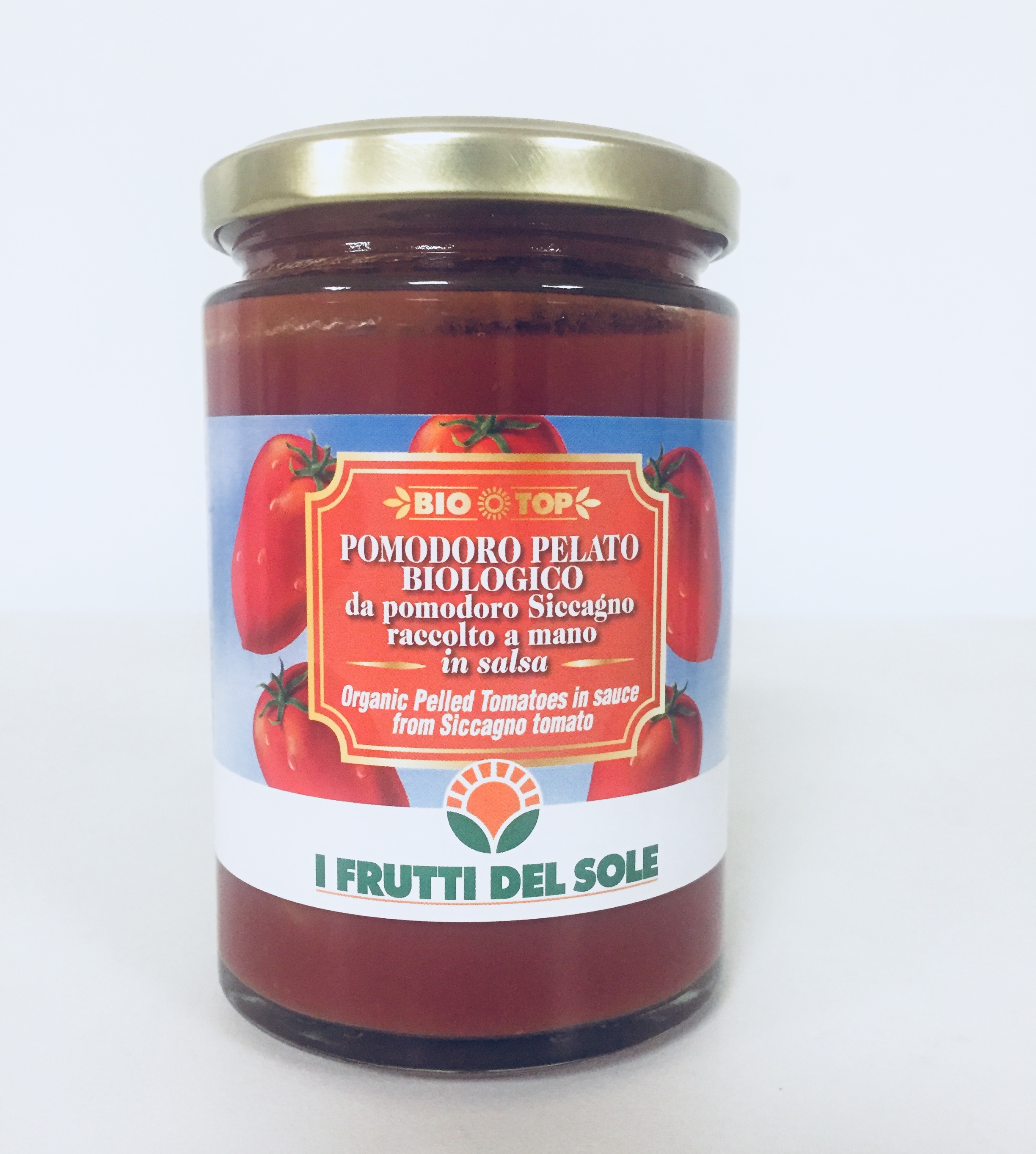 Pomodoro pelato bio in salsa da pomodoro Siccagno!