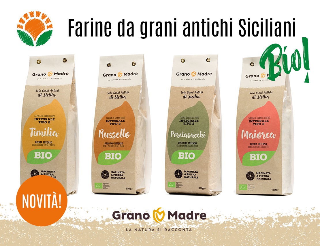 Russello, Timilia, Perciasacchi E Maiorca Sono Le Farine Integrali E Biologiche Appena Arrivate In Assortimento!