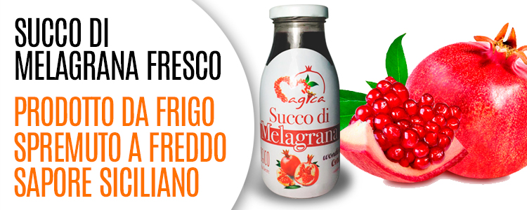 Novità: il Succo Fresco di Melograno Bio!