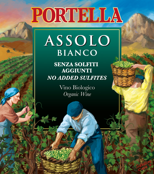 Portella Assolo Bianco, il vino della rivoluzione senza solfiti aggiunti