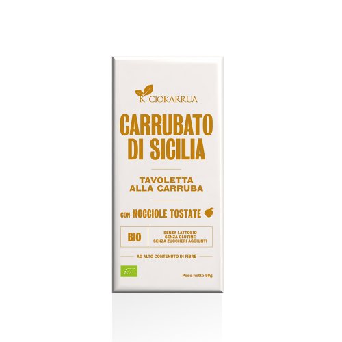 Carrubato di Sicilia con Nocciole Tostate BIO