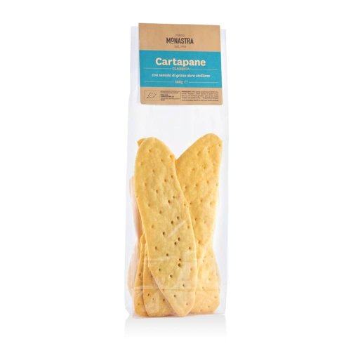 Cartapane - Pane Tostato con Semola di Grano Duro Russello BIO