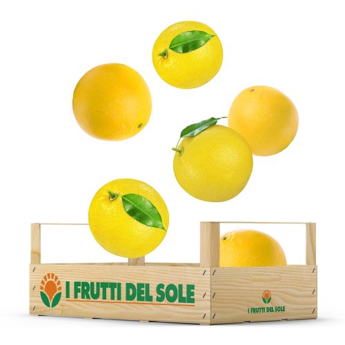 Cassetta di Pompelmi Gialli BIO