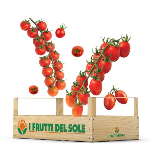 Cassetta MIX Pomodori Ciliegino e Grappolo BIO