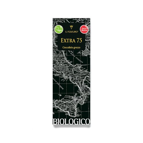 Cioccolato Grezzo Extra Fondente 75% BIO