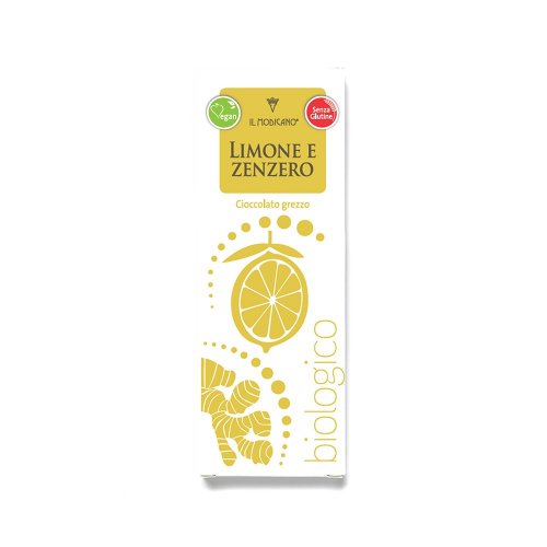 Cioccolato Grezzo Limone e Zenzero BIO