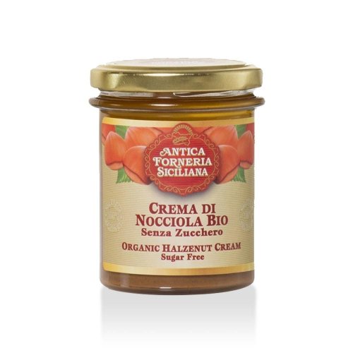 Crema di Nocciole Siciliane Senza Zucchero BIO