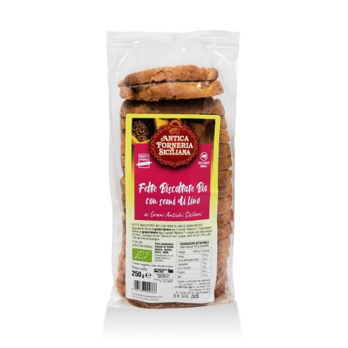 Fette Biscottate con Semi di Lino BIO