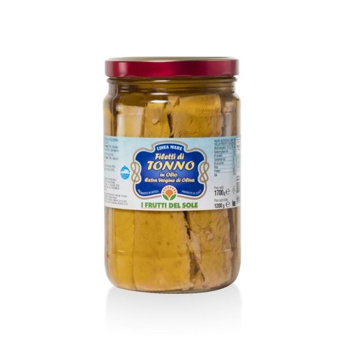 Filetti di Tonno in Olio Evo BIO 1.7 Kg