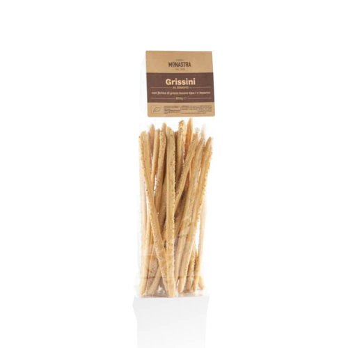Grissini con Farina di Grano Tenero Tipo 1 al Sesamo BIO