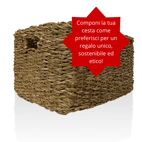Cesto di Paglia Fair Trade Piccolo