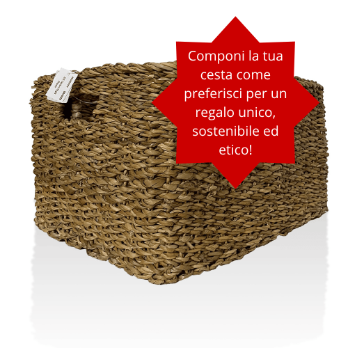 Cesto di Paglia Fair Trade Grande
