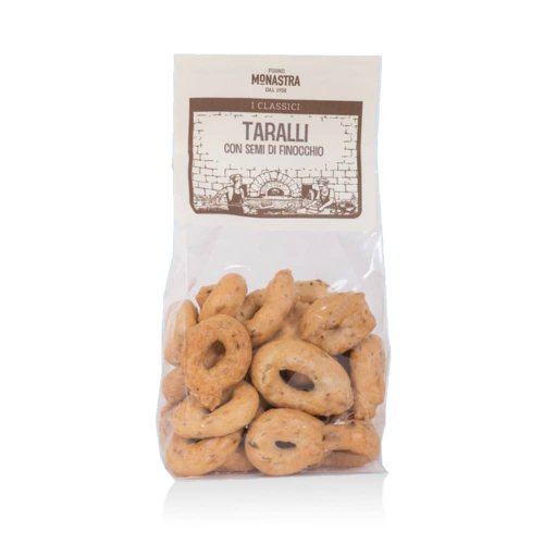 Taralli con Olio Evo e Semi di Finocchio BIO