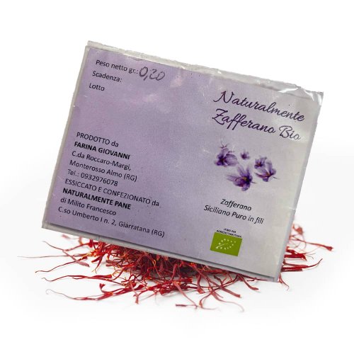 Zafferano Siciliano Puro in Pistilli BIO