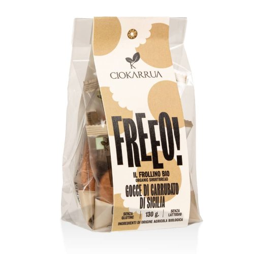 FREE0! Frollini Classici con Carrubato di Sicilia BIO