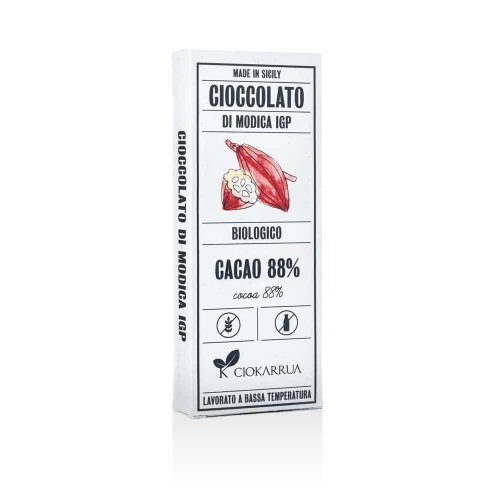 Cioccolato di Modica IGP Fondente 88% BIO