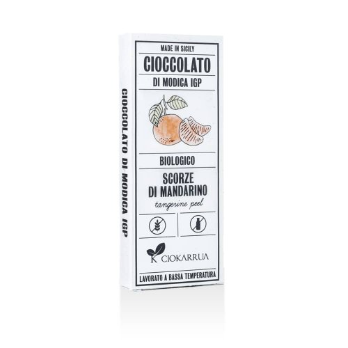 Cioccolato di Modica IGP al Mandarino di Sicilia BIO