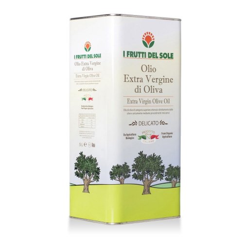 Olio Extra Vergine di Oliva Leggero BIO 5 L