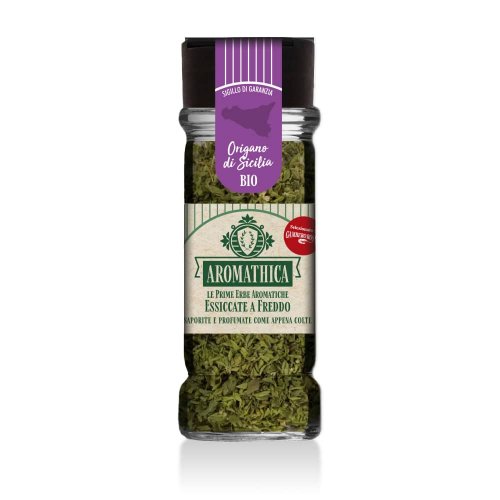 Origano Siciliano in Dispenser di Vetro BIO