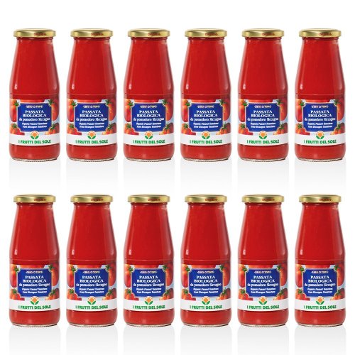 Passata di Pomodoro Siccagno BIO 410 Gr - 12 Bottiglie