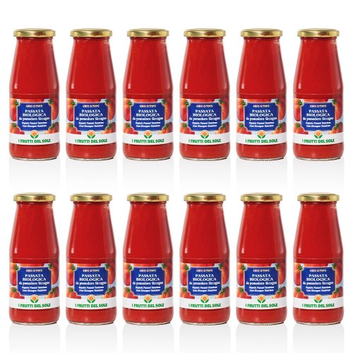 Passata di Pomodoro Siccagno BIO 410 Gr - 12 Bottiglie