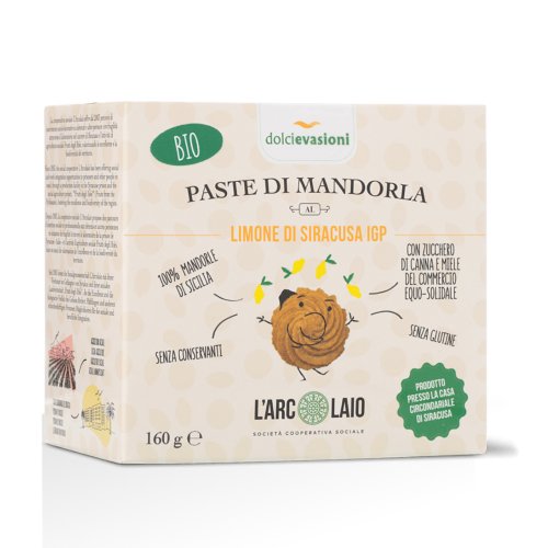 Paste di Mandorla Siciliana al Limone BIO