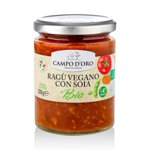 Ragù Vegano con Soia BIO