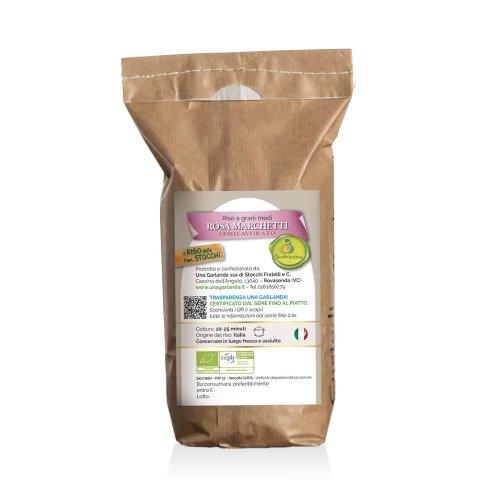 Riso Semilavorato Rosa Marchetti BIO 4 Kg