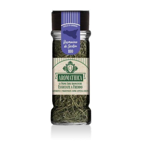 Rosmarino Siciliano in Dispenser di Vetro BIO