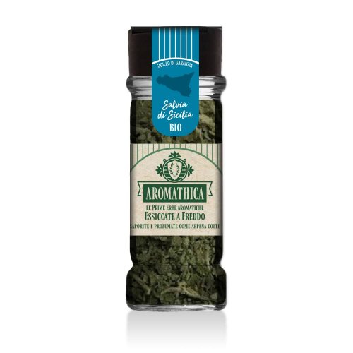 Salvia Siciliana in Dispenser di Vetro BIO
