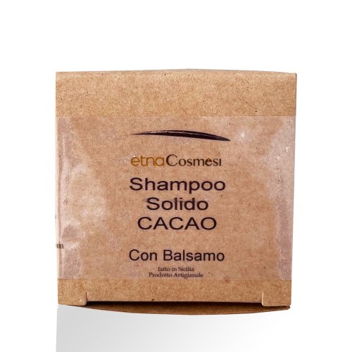 Shampoo Solido al Cacao con Balsamo ECO BIO