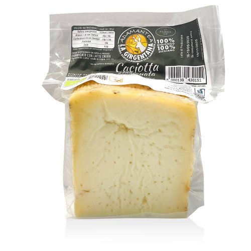 Caciotta Stagionata di Capra Girgentana BIO
