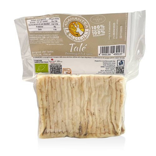 Talè - Formaggio di Capra Girgentana BIO